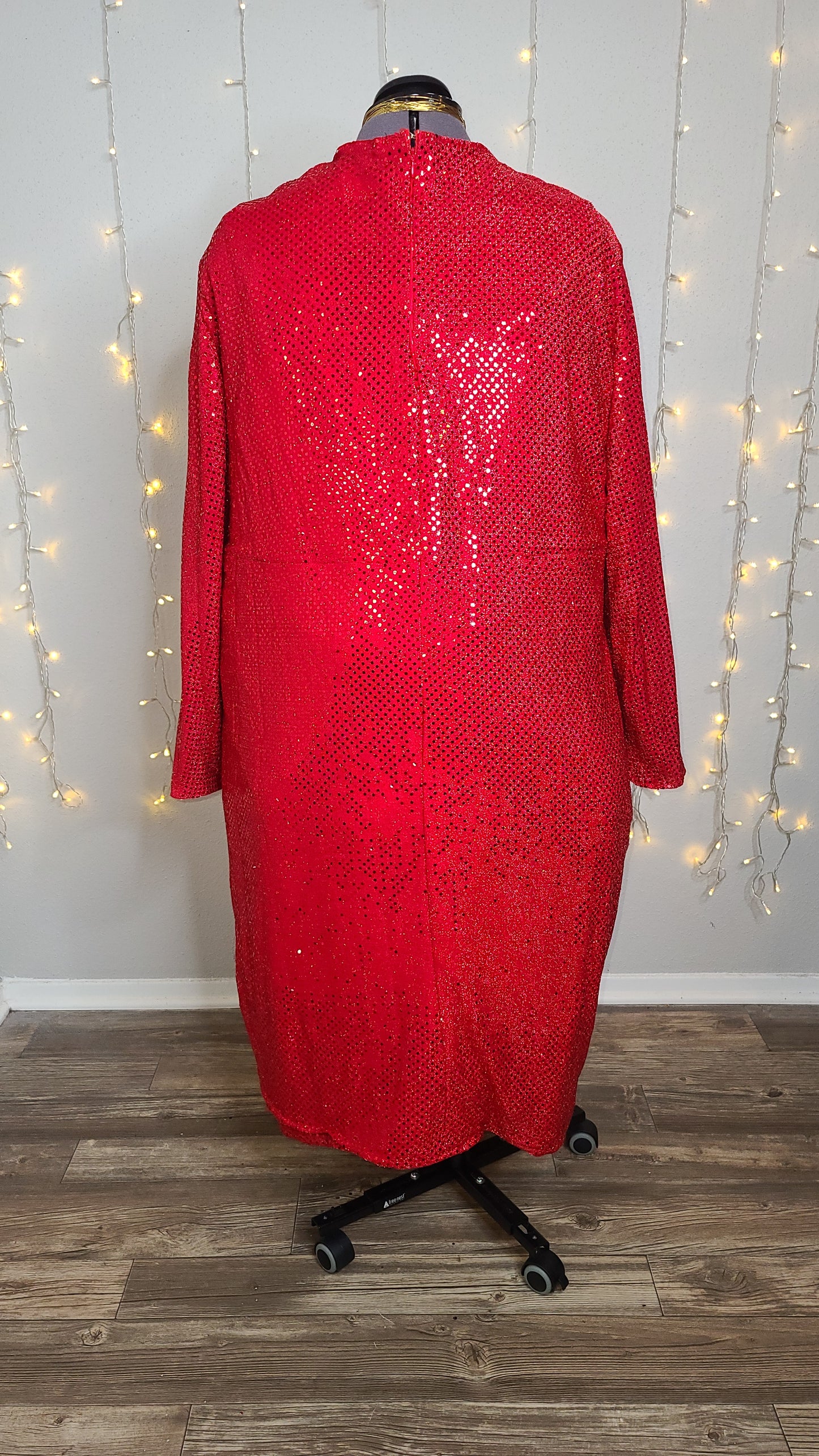 Plus Size Red Wrap Dress | Red Wrap Dress
