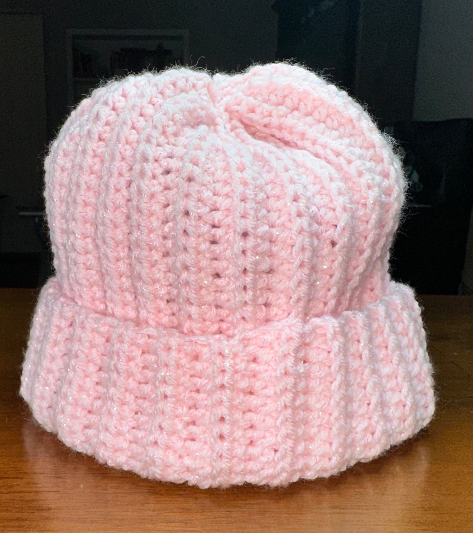 Sparkle Crochet Beanie | Hand Crochet Beanie | Christina Wells Designs
